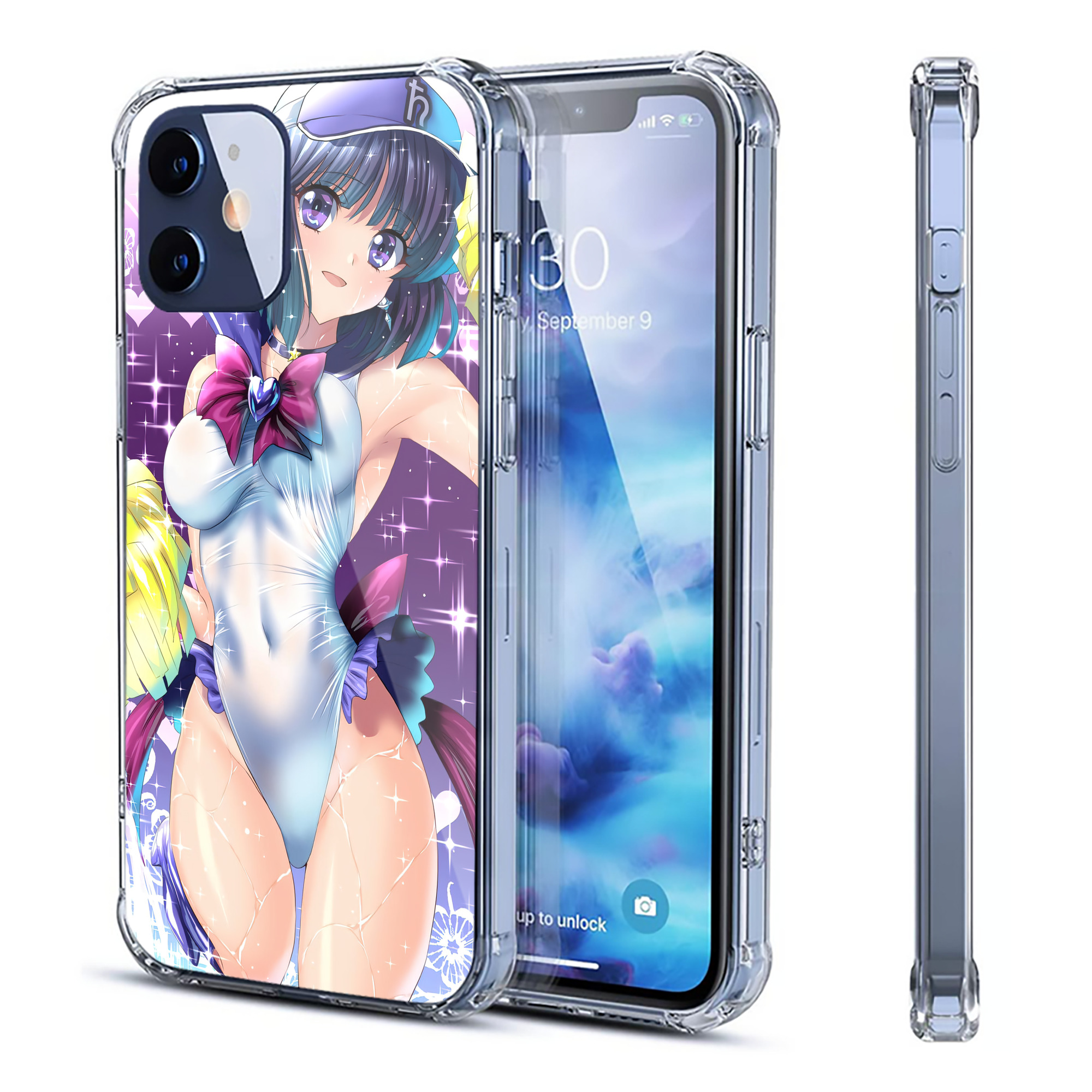 （画像用） 美少女戦士セーラームーン Sailor Moon 【iPhone 12シリーズ対応】透明スマホケース（クリアソフトケース）